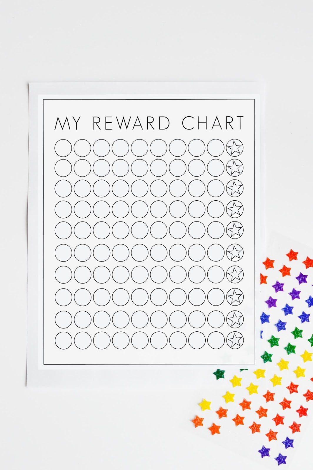 Free Printable Reward Chart My Someday In May - Charts Free Printable