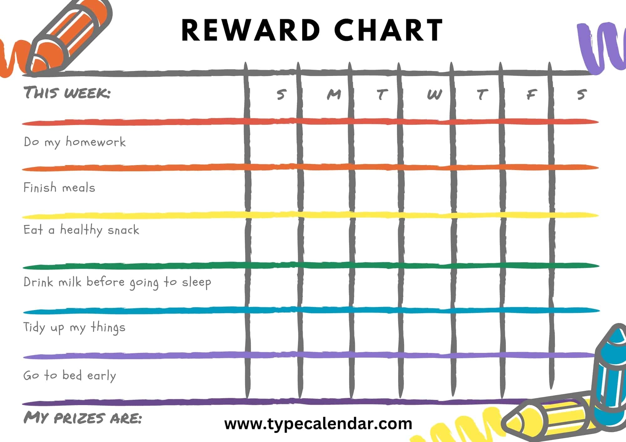 Free Printable Reward Chart Templates Word PDF Teachers - Free Printable Charts For Teachers