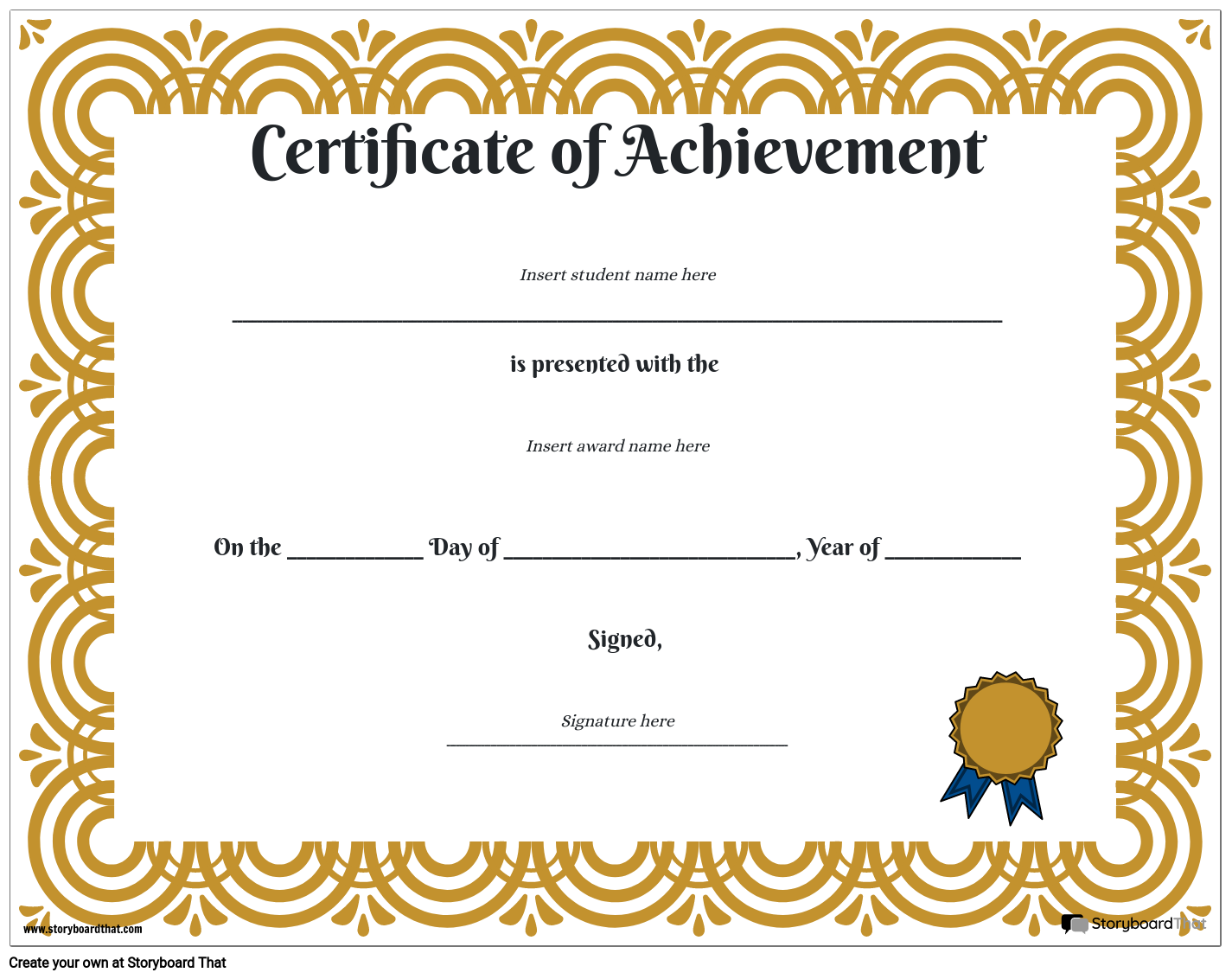 Free Printable Student Certificate And Award Templates - Free Printable Award Certificates