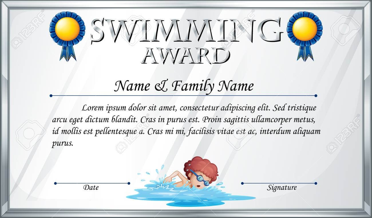 Free Printable Swimming Certificates For Kids - Free Printable Swimming Certificates For Kids