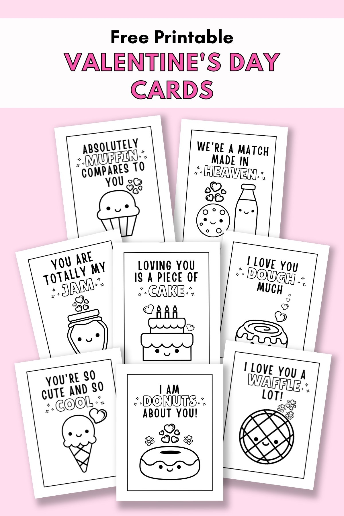 Free Printable Valentine s Cards To Colour Gathering Beauty - Free Printable Cards