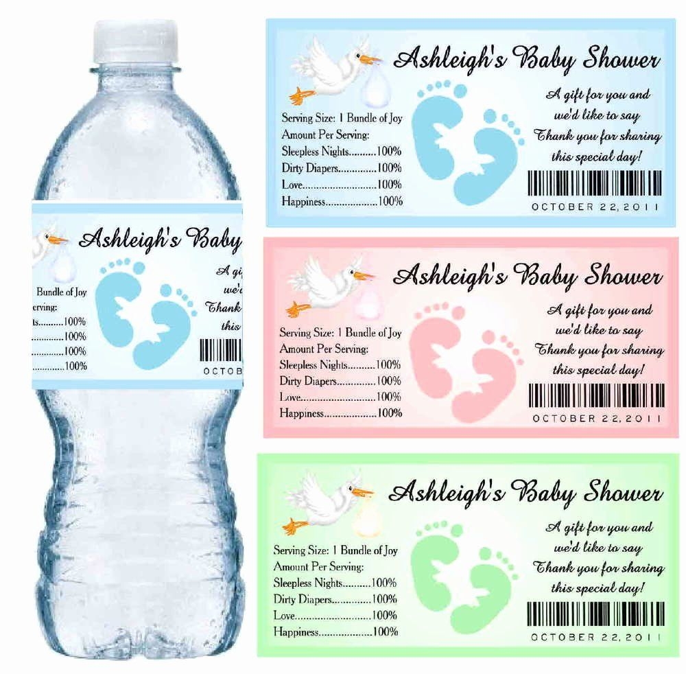 Free Printable Water Bottle Labels For Baby Shower Best Of 30 Baby Shower Water Water Bottle Labels Baby Shower Water Bottle Labels Template Baby Shower Bottle - Free Printable Baby Shower Labels and Tags