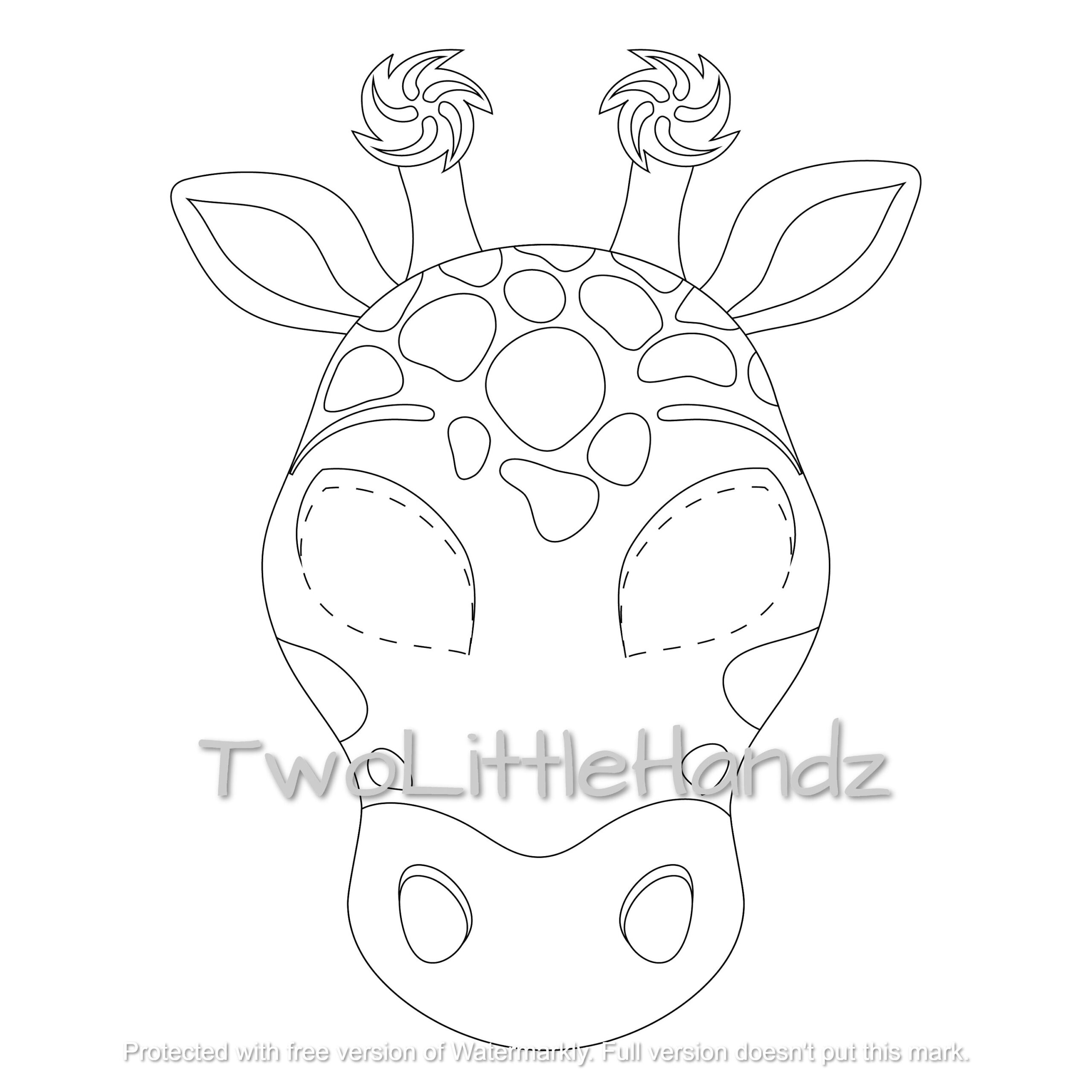 Giraffe Mask Template Printable Free FREE Printable Hub Giraffe Mask Template Printable Free FREE Printable Hub