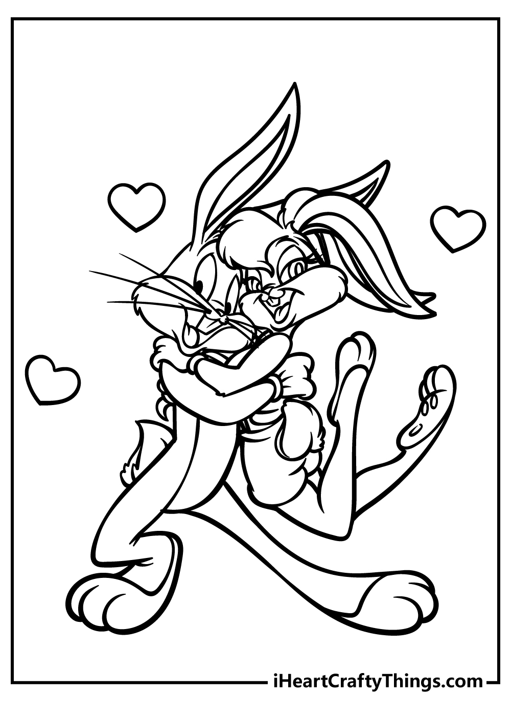 Looney Tunes Coloring Pages 100 Free Printables - Free Printable Bugs Bunny Coloring Pages