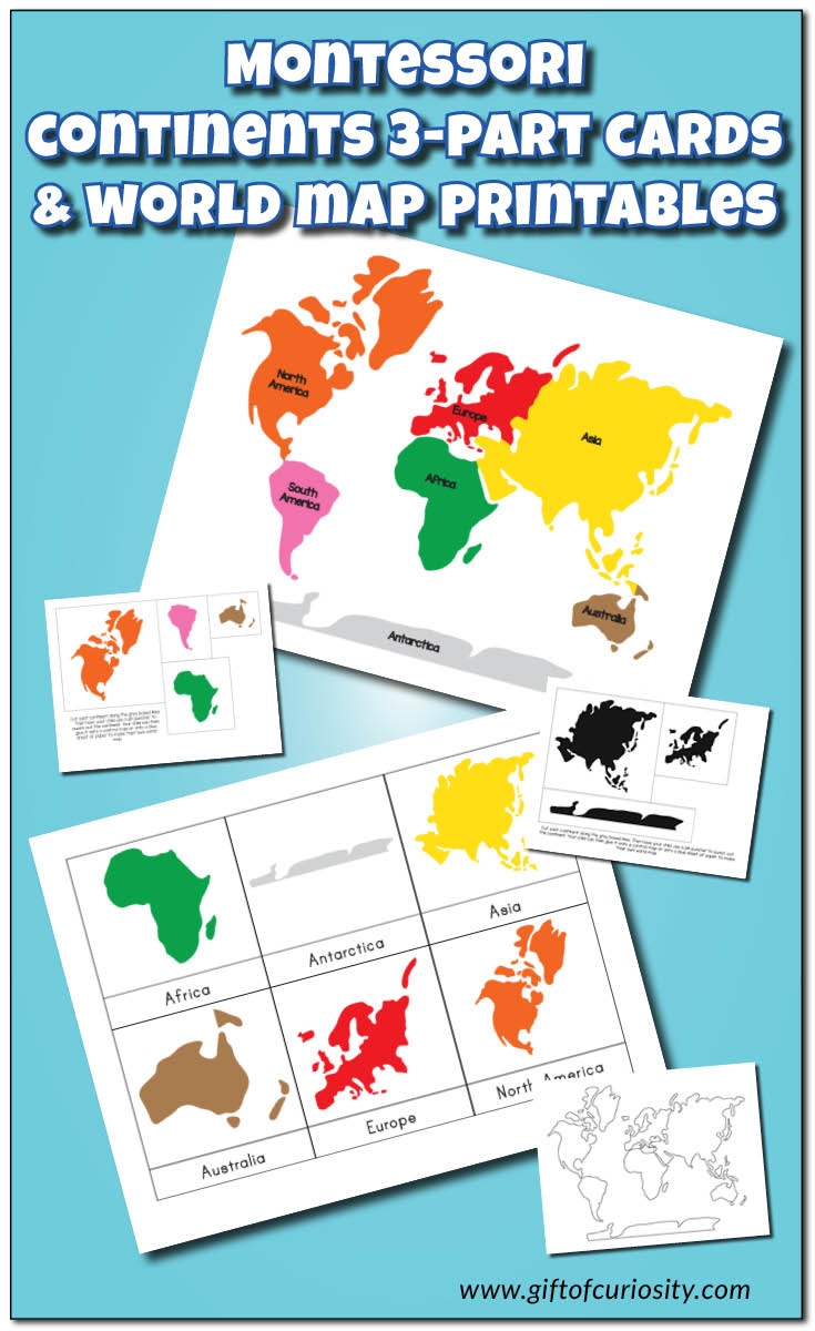 Montessori World Map Free Printable - Montessori World Map Free Printable