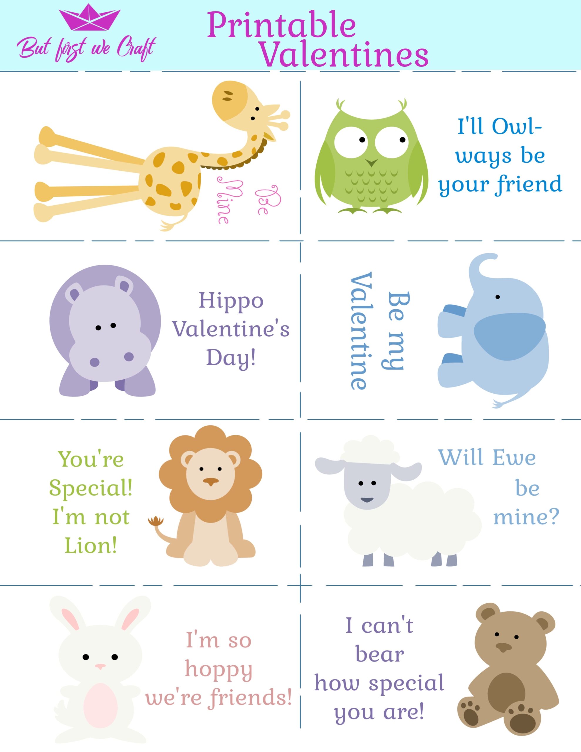 New Free Printable Valentine s Day Cards For Kids But First We Craft - Free Printable Childrens Valentines Day Cards