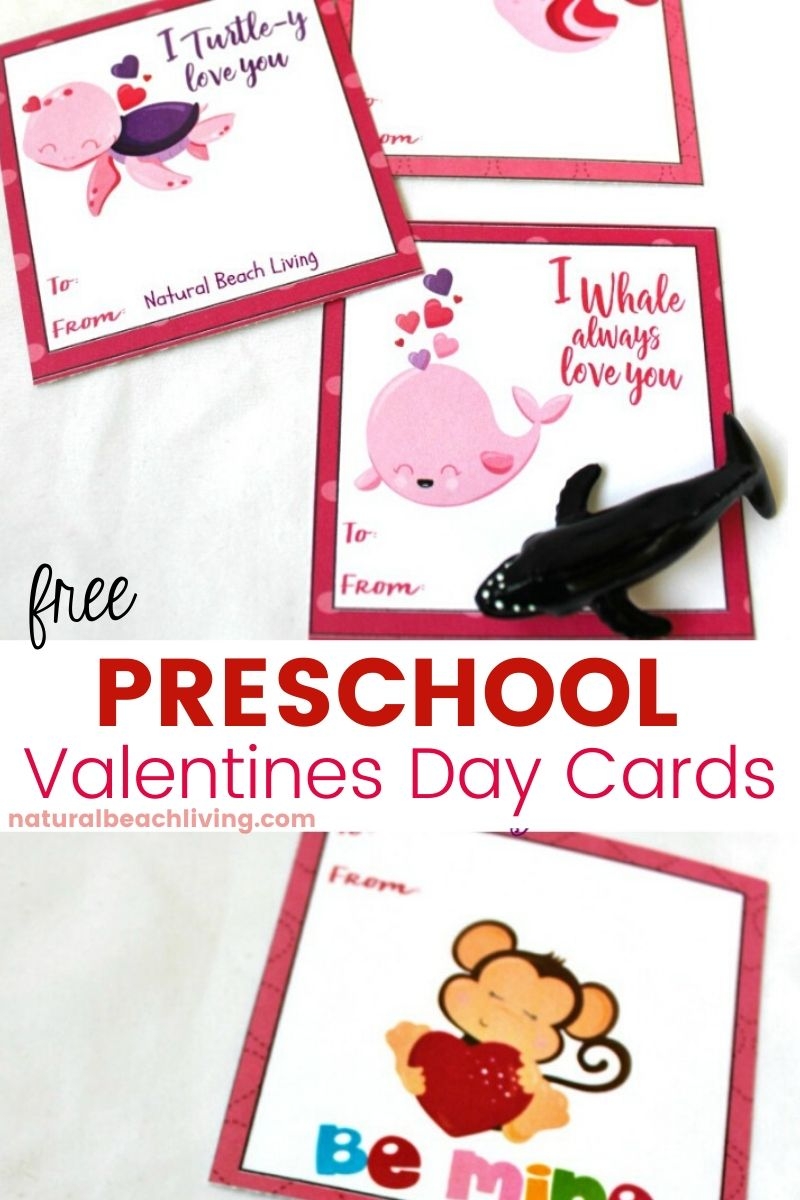 Preschool Valentine s Day Cards Free Printable Cards Kids Love Natural Beach Living - Free Printable Childrens Valentines Day Cards