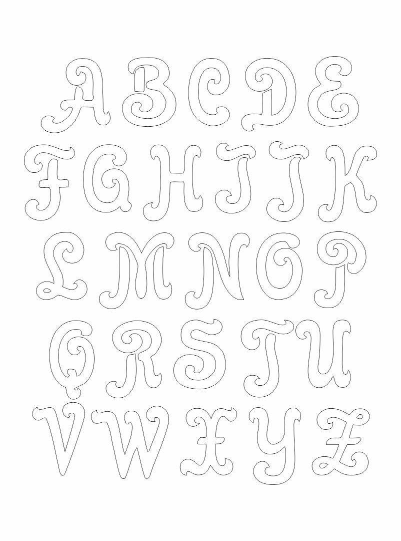 Printable Alphabet Letter Stencils Free Printable Letter Stencils Letter Stencils Printables Printable Alphabet Letters - Free Printable Alphabet Stencils Templates