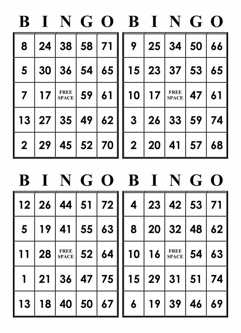Printable Bingo Cards With Numbers Bingo Cards Printable Free Bingo Cards Free Printable Bingo Cards - Free Printable Bingo Cards For Large Groups