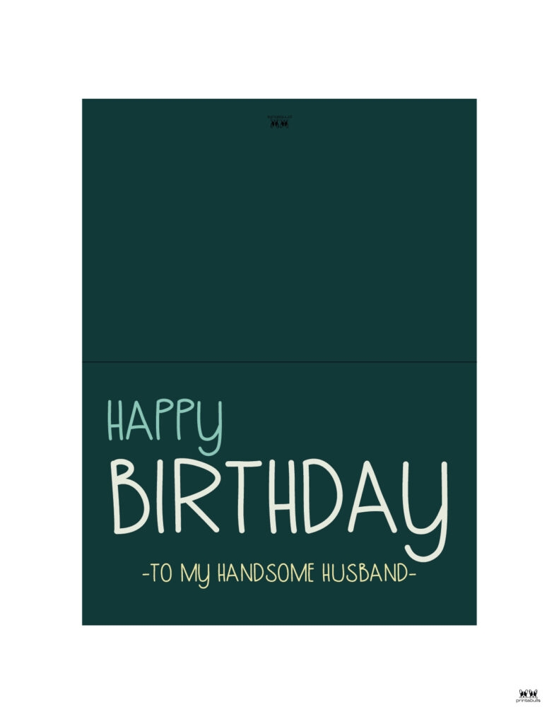 Printable Birthday Cards 110 FREE Birthday Cards Printabulls - Free Printable Birthday Cards For Husband