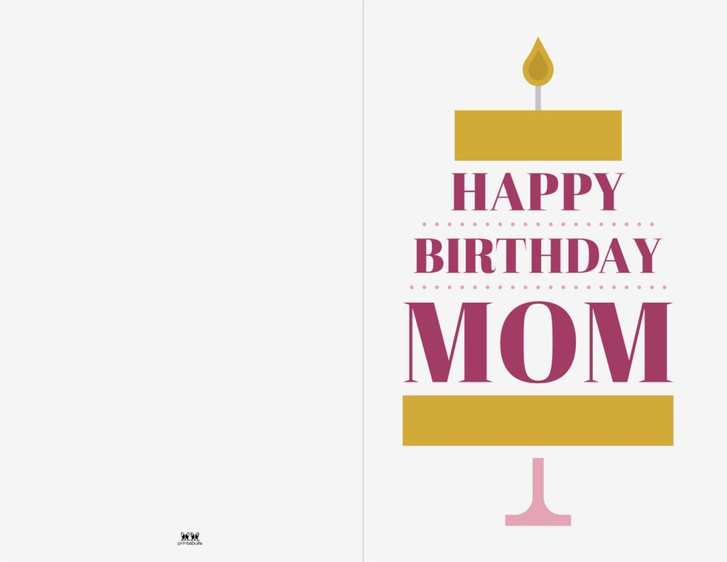 Printable Birthday Cards 110 FREE Birthday Cards Printabulls - Free Printable Birthday Cards For Mom