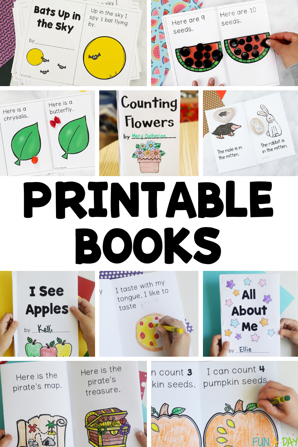 Printable Books For Preschool And Kindergarten - Free Printable Books