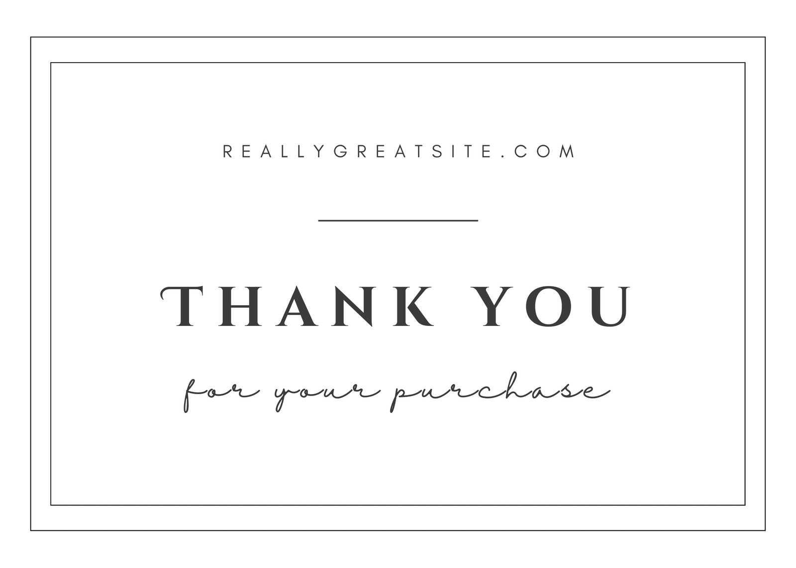 Printable Customizable Thank You Card Templates Canva - Free Personalized Thank You Cards Printable