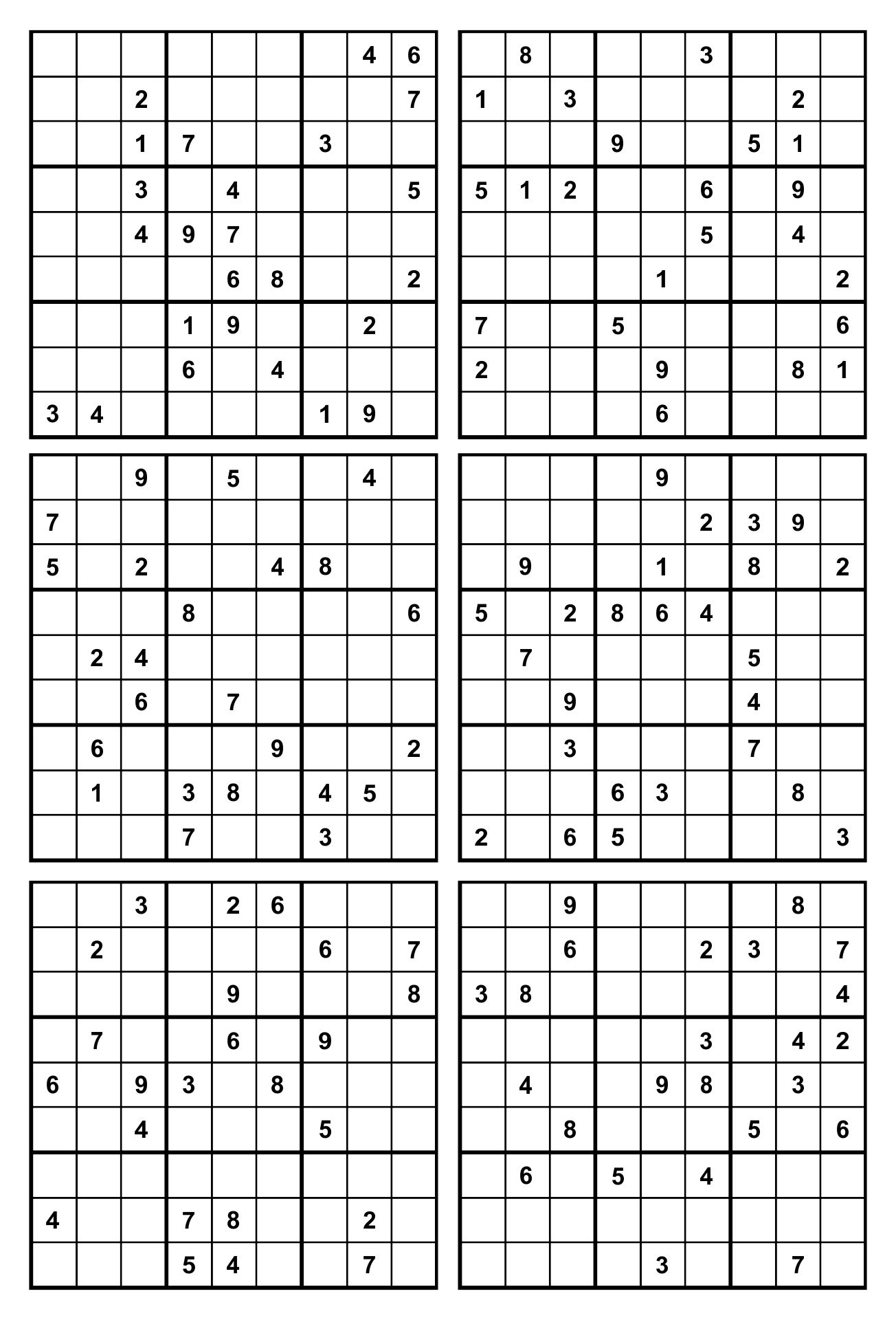 Printable Sudoku Puzzles Worksheets Library - Download Printable Sudoku Puzzles Free