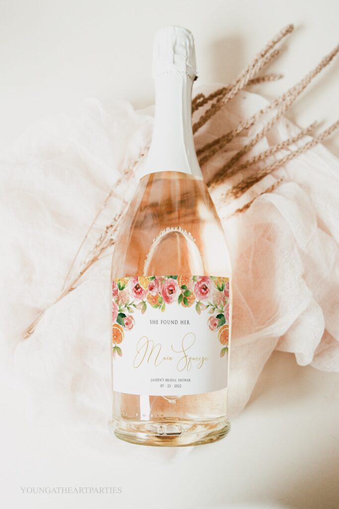 Free Printable Mini Champagne Bottle Labels | FREE Printable Hub