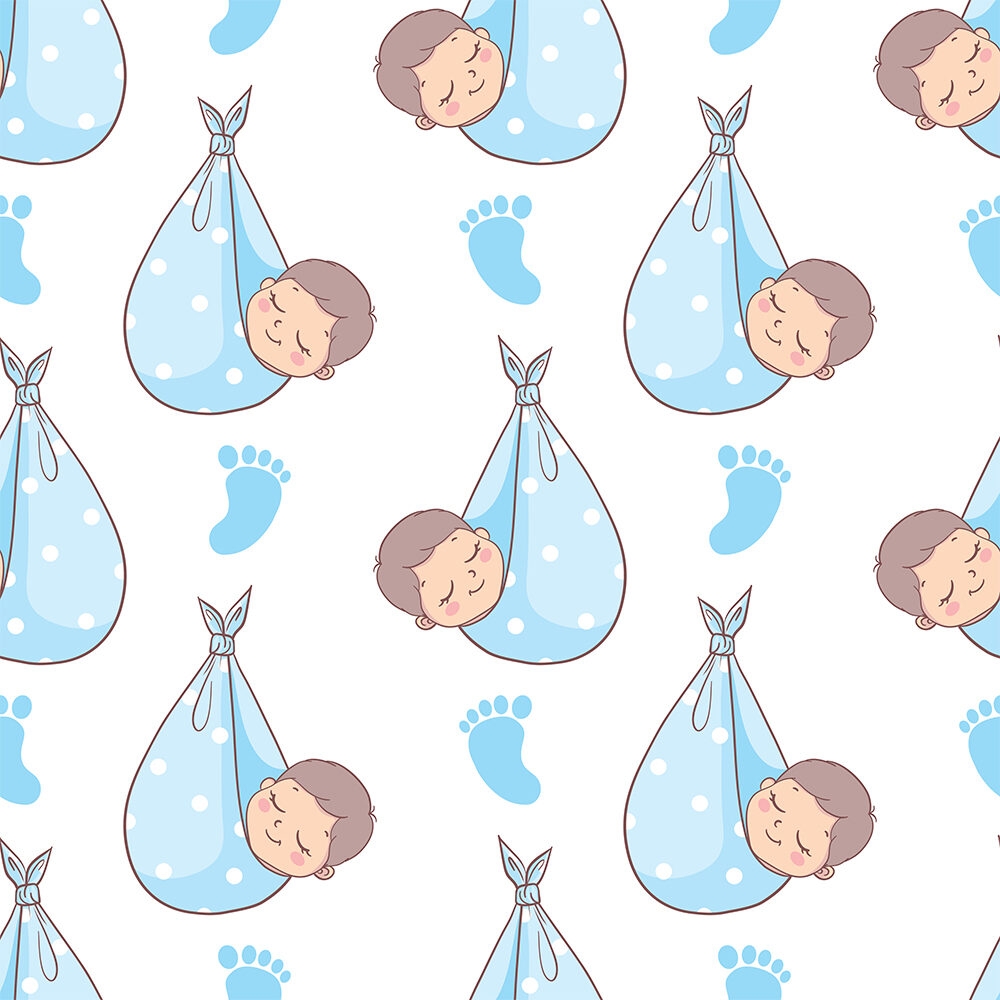 The Cutest Baby Boy Scrapbook Paper Free Printable Tulamama - Baby Scrapbook Templates Free Printable
