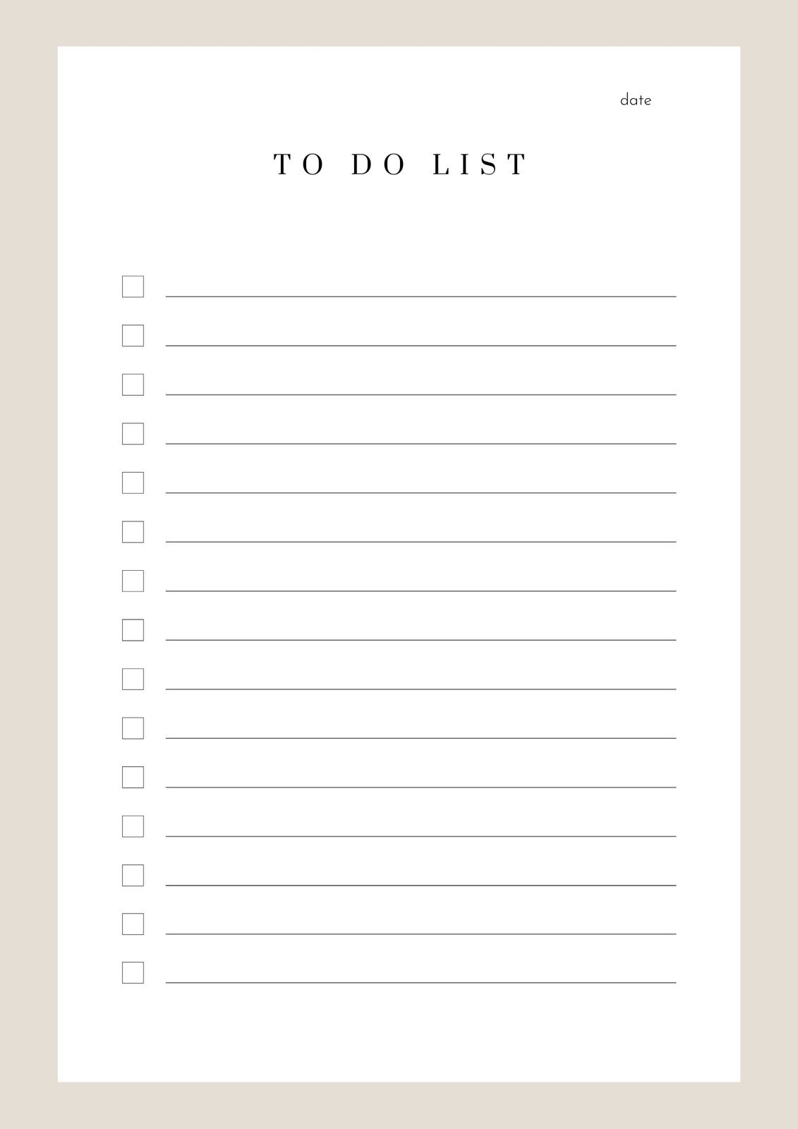 Weekly To Do List Free Printable - Weekly To Do List Free Printable